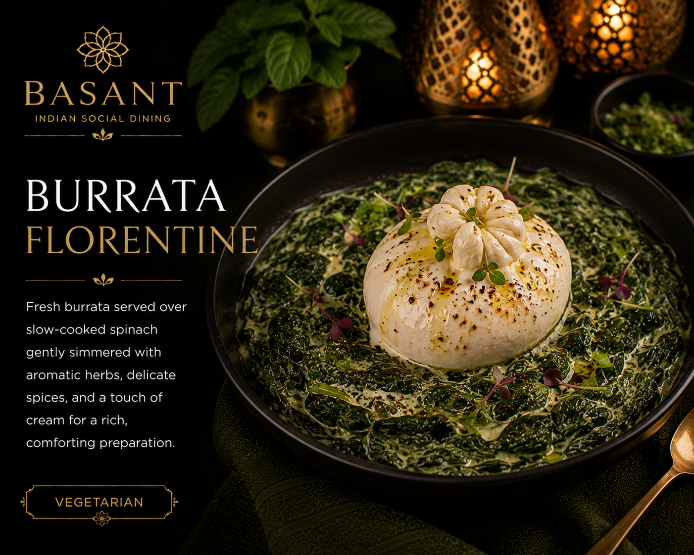 Burrata Florentine